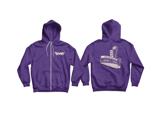 Purple Marquee Zip-Up